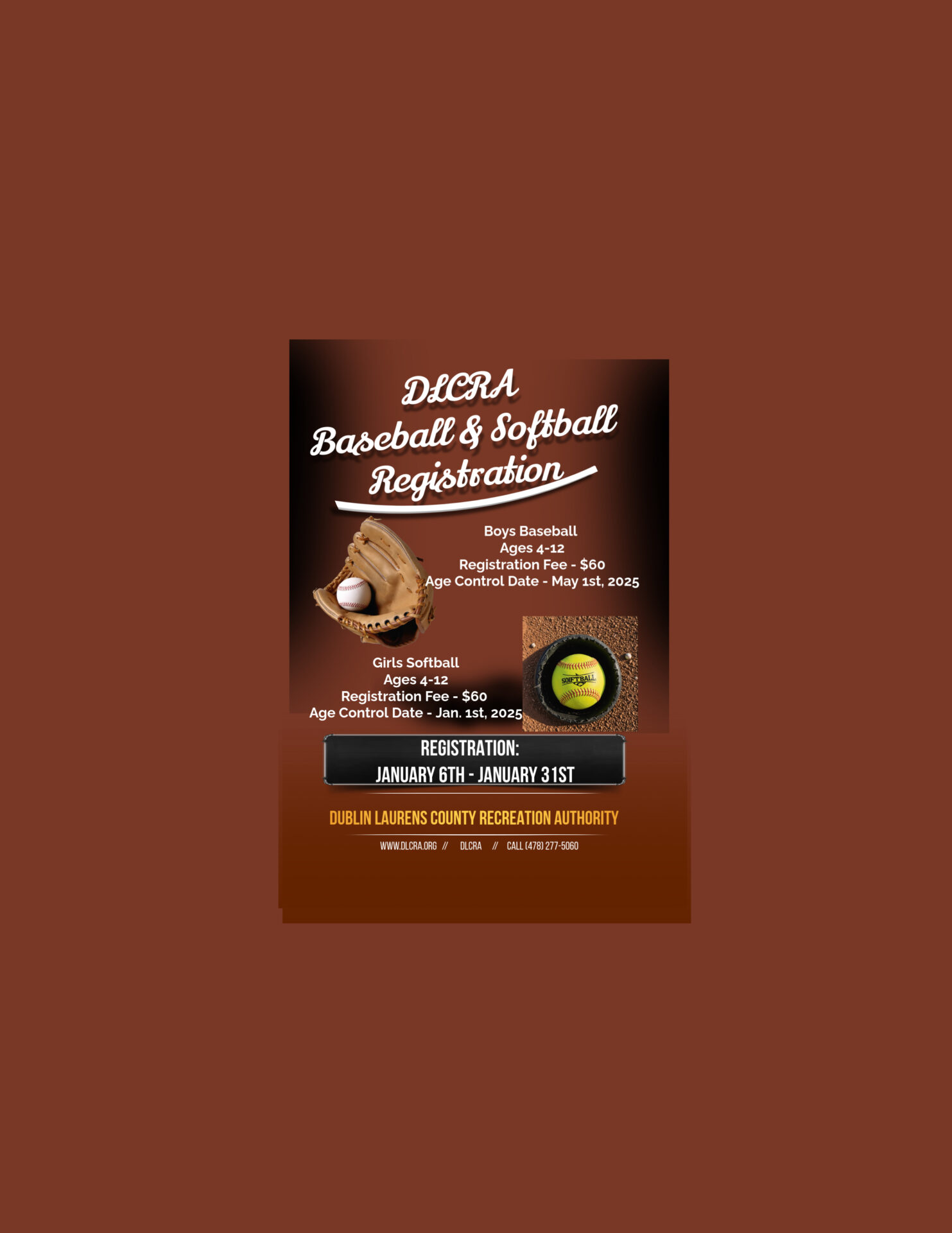 Youth & Adult Softball Leagues in Dublin, GA | DLCRA | Southern Pines ...